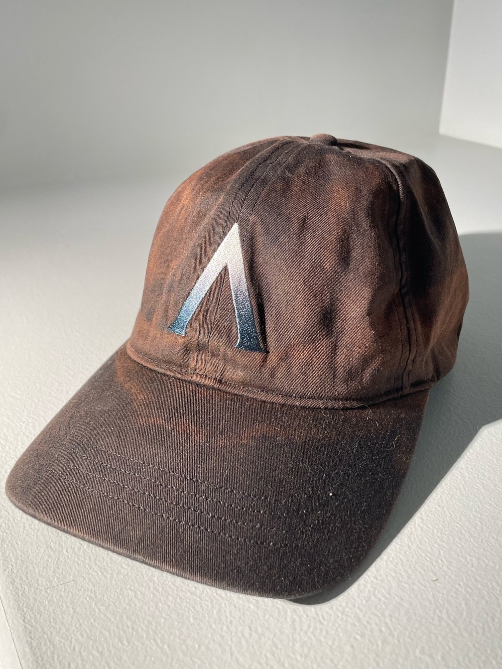 Arcteryx Washed Brown Acid Wash Baseball Cap Hat One Size Gorpcore